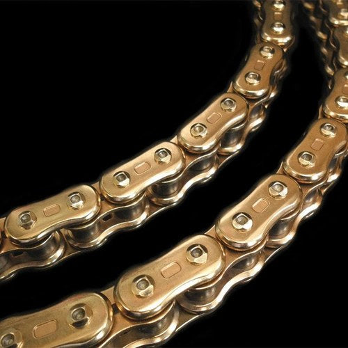 EK Chain Z/3D QX2-RING 525 Pitch - The Chain You Want -120 Links - Gold