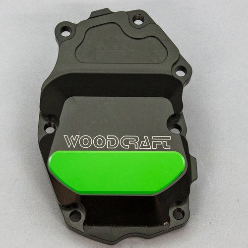 Triumph 2020-2025 Daytona 765 MOTO2 Woodcraft Crank / Ignition Cover - Green