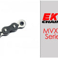 Suzuki 1998-2023 GSXR600 EK MVXZ2 520 Conv 120 Link Chain BLACK/NICKEL