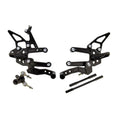 Honda 2008-2014 CBR1000RR ABS Driven TT Rearset - Adjustable - STANDARD/GP