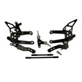 Honda 2007-2015 CBR600RR /ABS Driven TT Rearset - Adjustable - STANDARD/GP