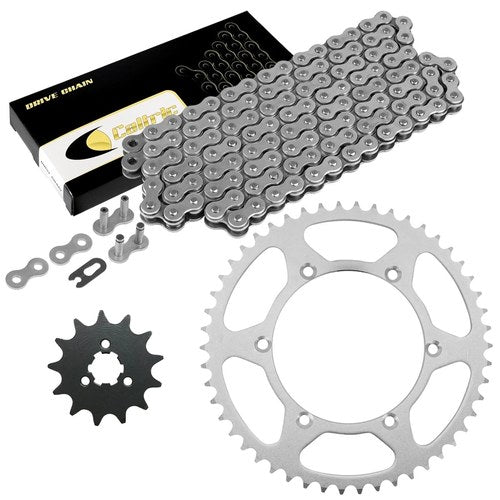 Drive Chain and Sprockets Kit fits Kawasaki KX125 KX 125 1996-1997 Steel