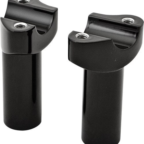 Harley Davidson Harddrive Forged Handlebar H-BAR Riser'S 3-1/2" Straight Black
