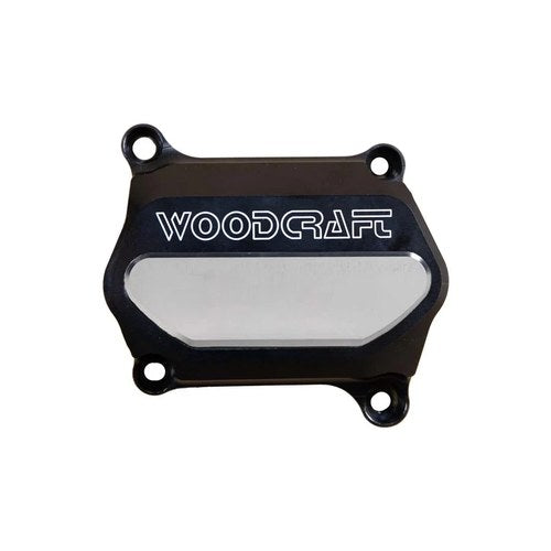 Ducati 2014-2015 Diavel Woodcraft Lhs Water Pump Cover Protector - Silver Plate