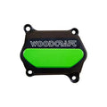 Ducati 2016-2019 Monster 1200 R Woodcraft Water Pump Protector - Green Plate