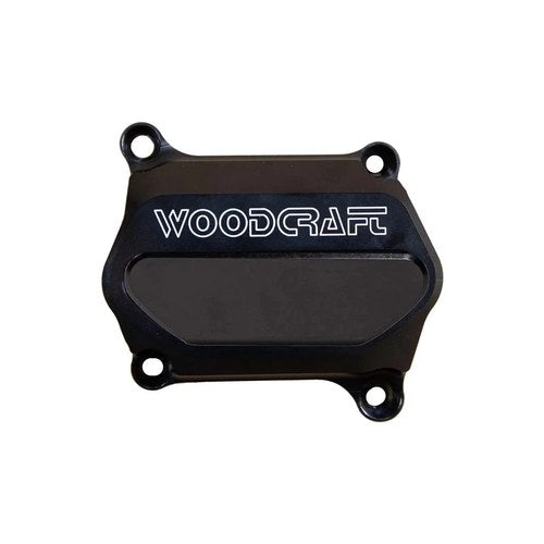 Ducati 2016-2019 Monster 1200 R Woodcraft Water Pump Protector - Black Plate