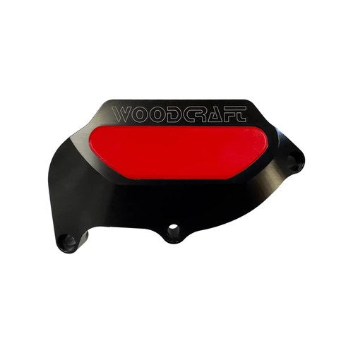 Aprilia 2021-2024 RSV4 Woodcraft Racing Stator Cover Protector - Red Plate