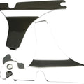 Harley Davidson Harddrive Detachable Sissy Bar Side Plates Chrome Flstc 03-17