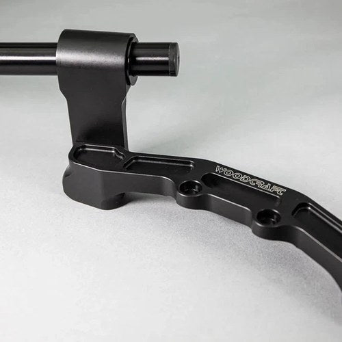Ducati 2017-2020 Scrambler Desert Sled Woodcraft Clipon Adapter Plate - 75mm