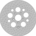 Harley Davidson Flt 08-21 Harddrive SS Drilled Rear Rotor 11.8 Mach 2.22 ID