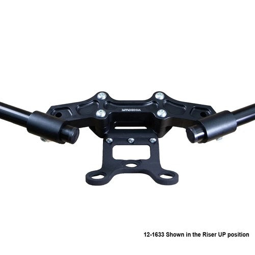 Ducati 2018-2021 Monster 821 Woodcraft Racing Clipon Adapter Plate - 35mm Mount