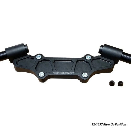 Ducati 2021-2024 Monster 937 Woodcraft Racing Clipon Adapter Plate - 1" Mount