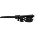Woodcraft Racing 39mm 3 Piece Clipon Handlebar Kit With 1" Inch Rise - Black