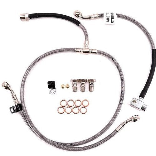 Kawasaki 2011-2015 ZX10R ABS Gbrakes 4 Line ABS Front Brake Line Kit