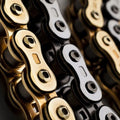 EK Z3D-530 Motorcycle Chain 150 Links Tensile Strength 11,200 lbs Chrome