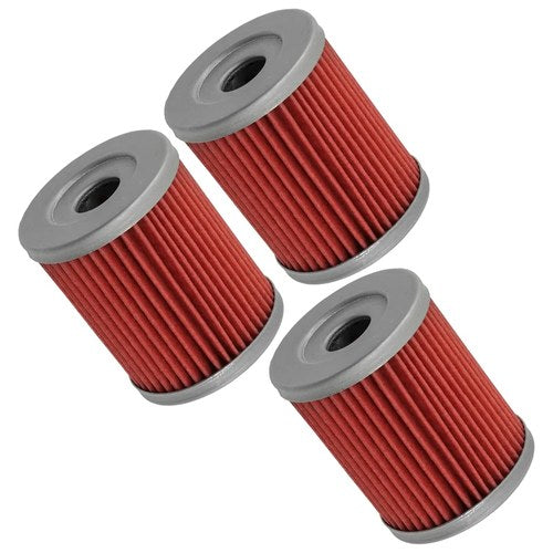 Oil Filter for Suzuki DRZ125 DRZ125L DR-Z125 DR-Z125L 2003-2017 2019-24 3-Pack