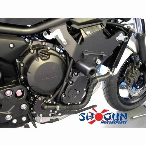 Yamaha FZ8 2011-2013 Shogun Standard Black No Cut Frame Sliders