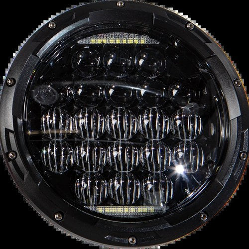 Harley Davidson Harddrive LED Headlight 7" 90W - Blk