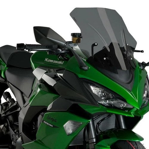 Kawasaki Ninja 1000 / ZX10R 2010-2022 Puig Windscreen Racing Dark Smoke