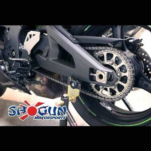 Kawasaki ZX10R/ZX10RR 2016-2023 Shogun Swing Arm Spools Black