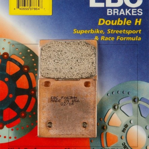 Ebc Double-H Sintered Brake Pads FA63HH