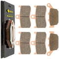 Front & Rear Brake Pads for Triumph Daytona 675 2006 2007 2008