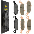 Front And Rear Brake Pads for Kawasaki Vulcan 1500 Nomad Fi VN1500L 2001-2004