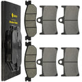 Front Rear Brake Pads for Yamaha R6 YZF-R6 1999 2000 2001 2002