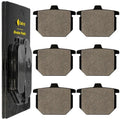 Brake Pads for Honda GL1100I Goldwing Interstate 1980 1981 Front Rear Brake Pads