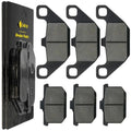 Front & Rear Brake Pads for Kawasaki ZG1200 Voyager XII1200 1986-2003