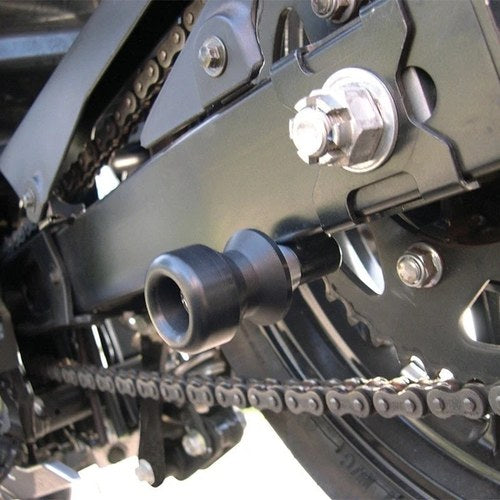 Kawasaki Ninja 300R 2013-2017 Shogun Standard Black Swing Arm Spools