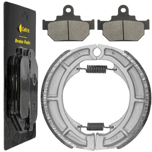 for Suzuki LS650 LS650F LS650P Savage 86-11 Front Brake Pads & Rear Brake Shoes