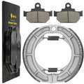 for Suzuki LS650 LS650F LS650P Savage 86-11 Front Brake Pads & Rear Brake Shoes