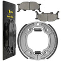 Front Brake Pads & Rear Brake Shoes for Yamaha XV250 Virago 250 1994 1995-2007