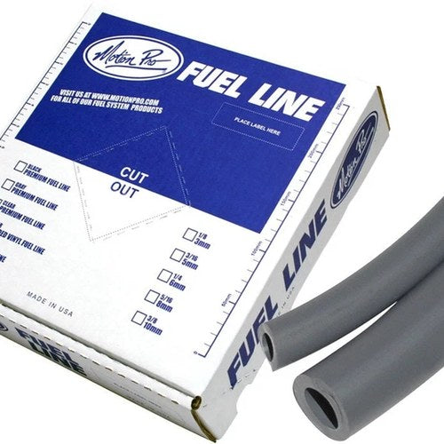 Motion Pro Premium Fuel Line, Gray 5/16" ID X 25' - 12-0033