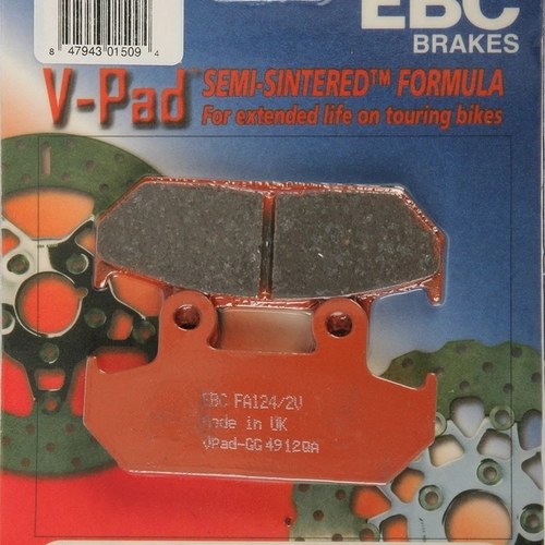 Ebc Semi-Sintered V Brake Pads FA124/2V
