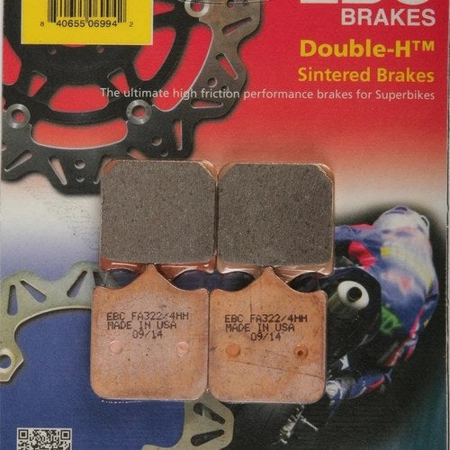 Ebc Double-H Sintered Brake Pads FA322/4HH