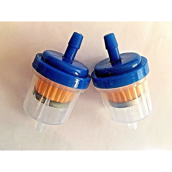 2 Universal Fuel Filters For Small Engines Motorcycles, Scooters, Lawnmowers.