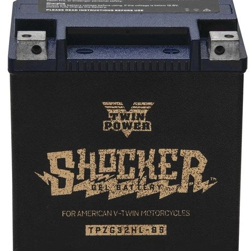 Twin Power Shocker Gel Battery YTX32HL #TPZG32HL-BS Harley Davidson