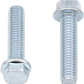 Bolt Motorcycle Hardware Hex Head Flange Bolts M6 x 25mm 8mm 10-Pack