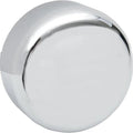 DS Round Horn Cover Smooth Chrome Harley Davidson #144053