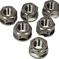 Driven Sprocket Nuts M10x1.25 Titanium 6-Pack