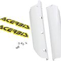 Acerbis Lower Fork Guards White for Yamaha YZ80/YZ85 1993-2019