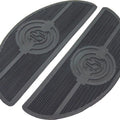 HardDrive Oval Floorboard Pads Usa Logo Harley Flh Electra Glide 1955-1964