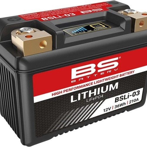 BS Battery Lithium Ion Battery BSLi-03 Triumph Bonneville Bobber 2017-2021