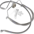 DS Braided Brake Line Kit Front +6" Harley Davidson #143691