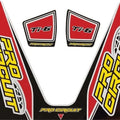 Pro Circuit Ti-6 Exhaust Decal Red