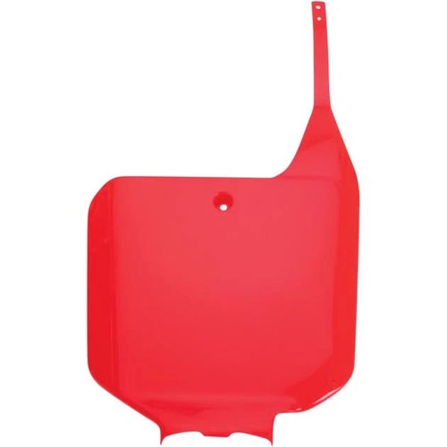 UFO Number Plate Front 92-99 CR Red for Honda CR500R/CR125R/CR250R 2-Stroke