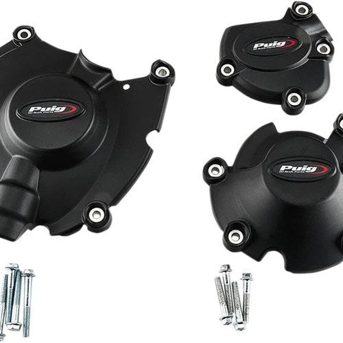 Puig Engine Cover Kit #20127N for Yamaha YZF-R1/YZF-R1M/YZF-R1S
