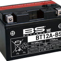 BS Battery Maintenance Free Battery BT12A-BS #300602 Aprilia Tuono 1100/RSV4